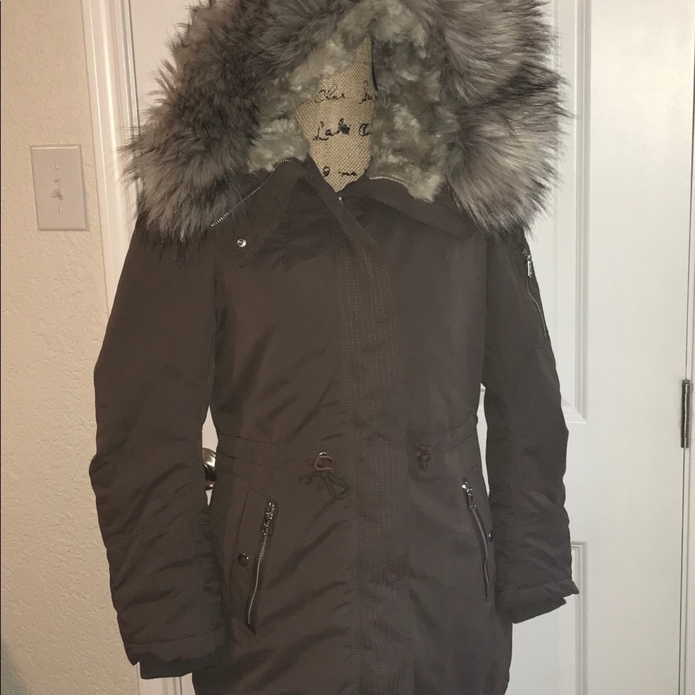 NEW Never Worn Divided Coat Mushroom w/ Hood 6